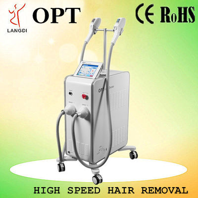 Haut-Therapie IPL-Haar-Abbau-Gerät OPTs SHR ODM 4000W Technologie