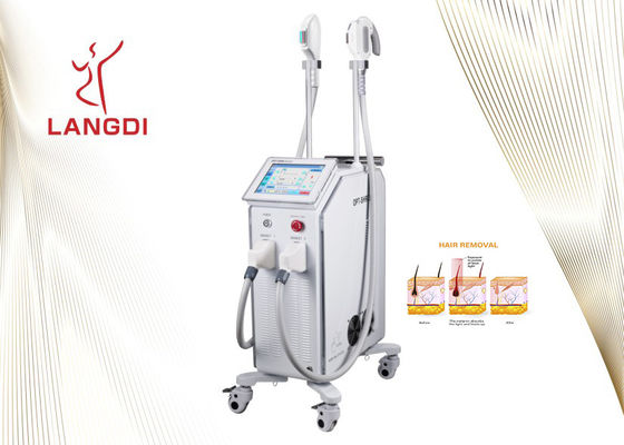 Haut-Verjüngung entscheiden Shr IPL-Lasergesichtshaar-Abbau-Instrument