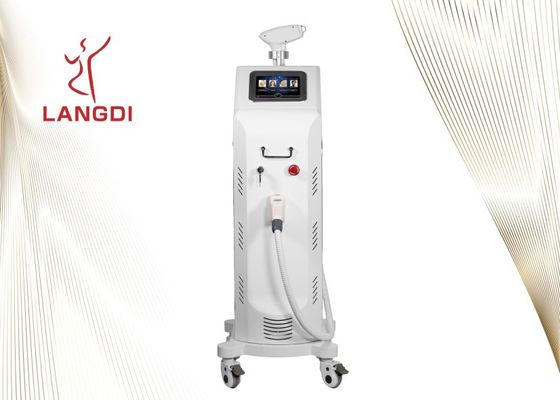 Schmerzlose dauerhafte 808 Dioden-Laser-Haar-Abbau-Maschine 400ms justierbar